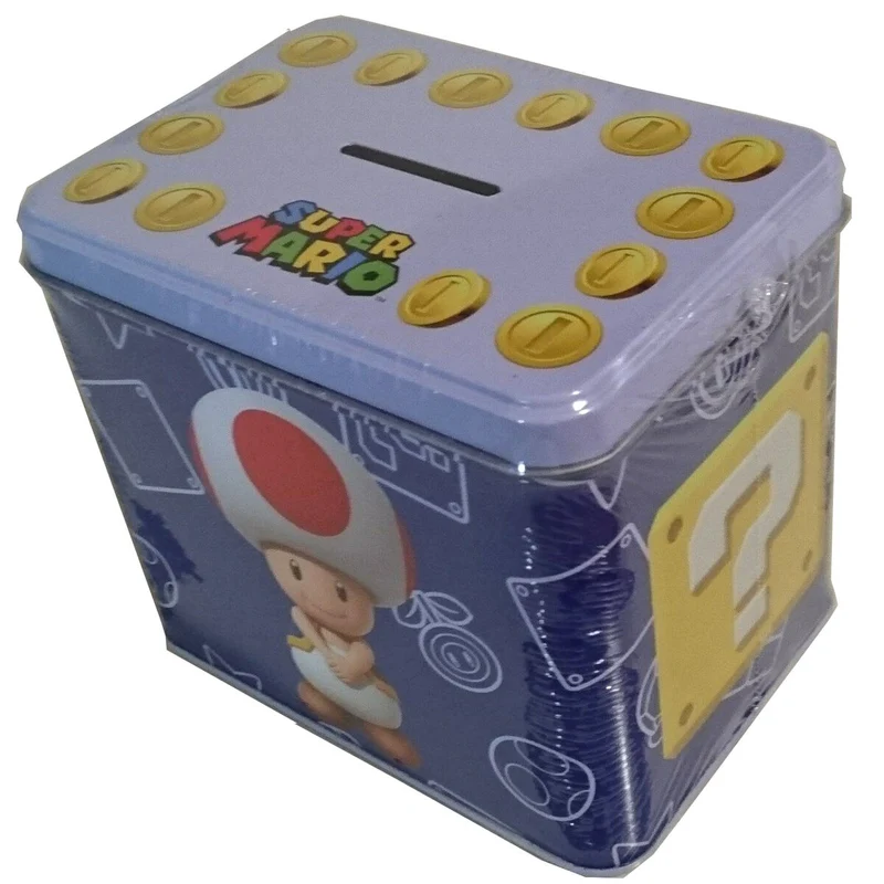 Hucha y Taza Toad - Super Mario Bros Nintendo