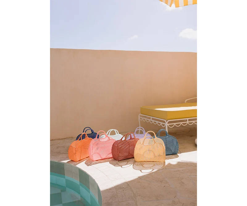 Bolso Plástico Retro Vintage · Cherry