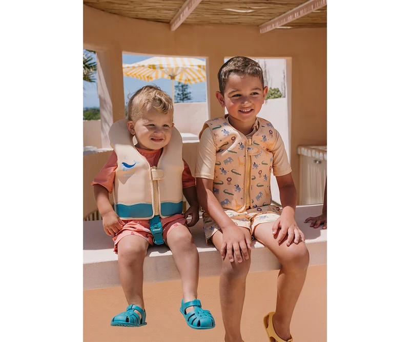 Chaleco Flotador Aprendizaje 1-2 años · Whale Teal