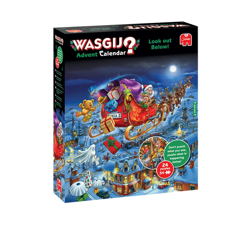 Wasgij Christmas Advent Calendar - Look out Below!
