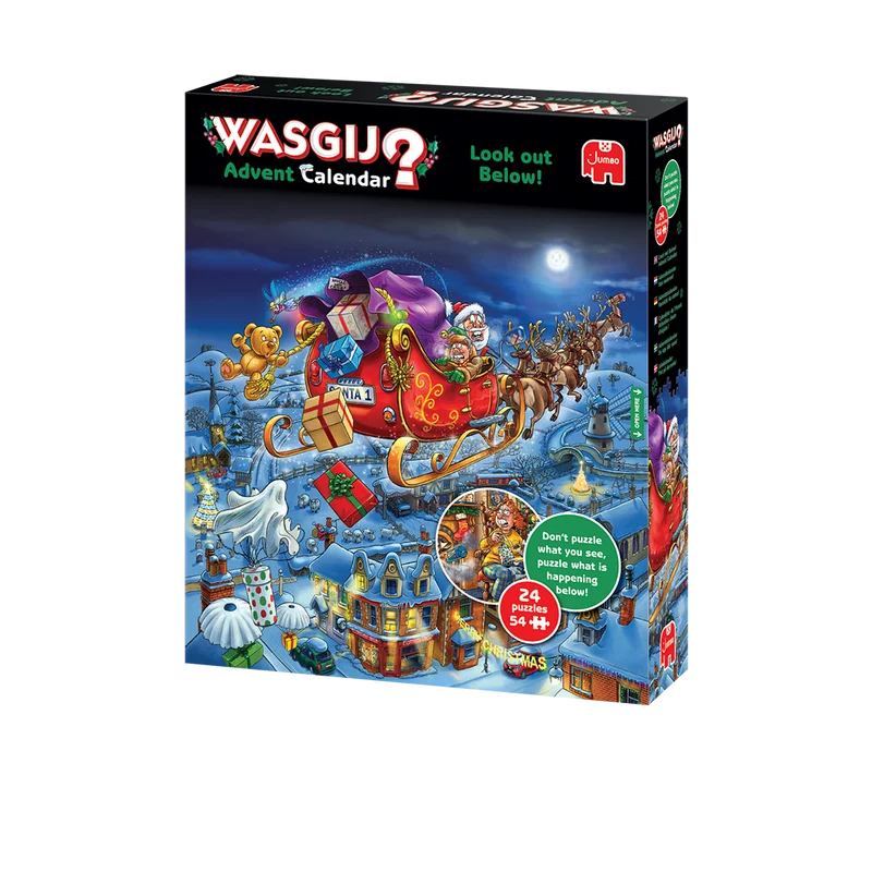 Wasgij Christmas Advent Calendar - Look out Below!