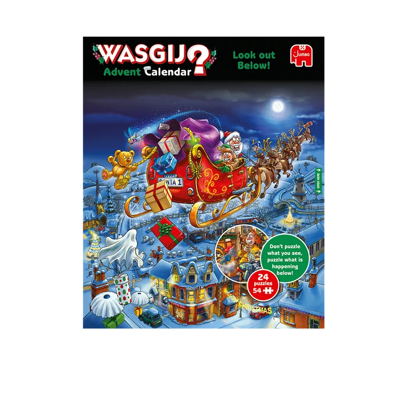 Wasgij Christmas Advent Calendar - Look out Below!
