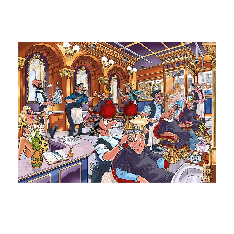 Wasgij Mystery 27 - A Close Shave! (1000 pieces)