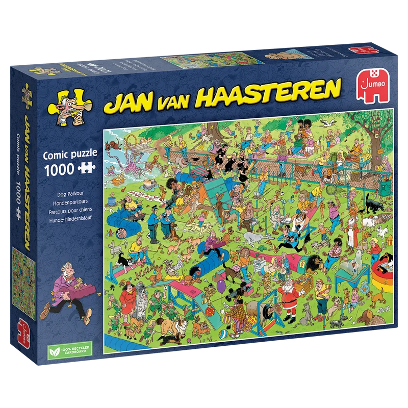 Jan van Haasteren - Dog Parkour (1000 pieces)