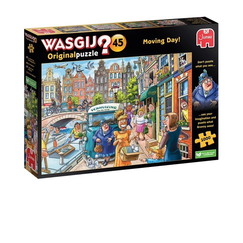 Wasgij Original 45 - Moving Day! (1000 pieces)