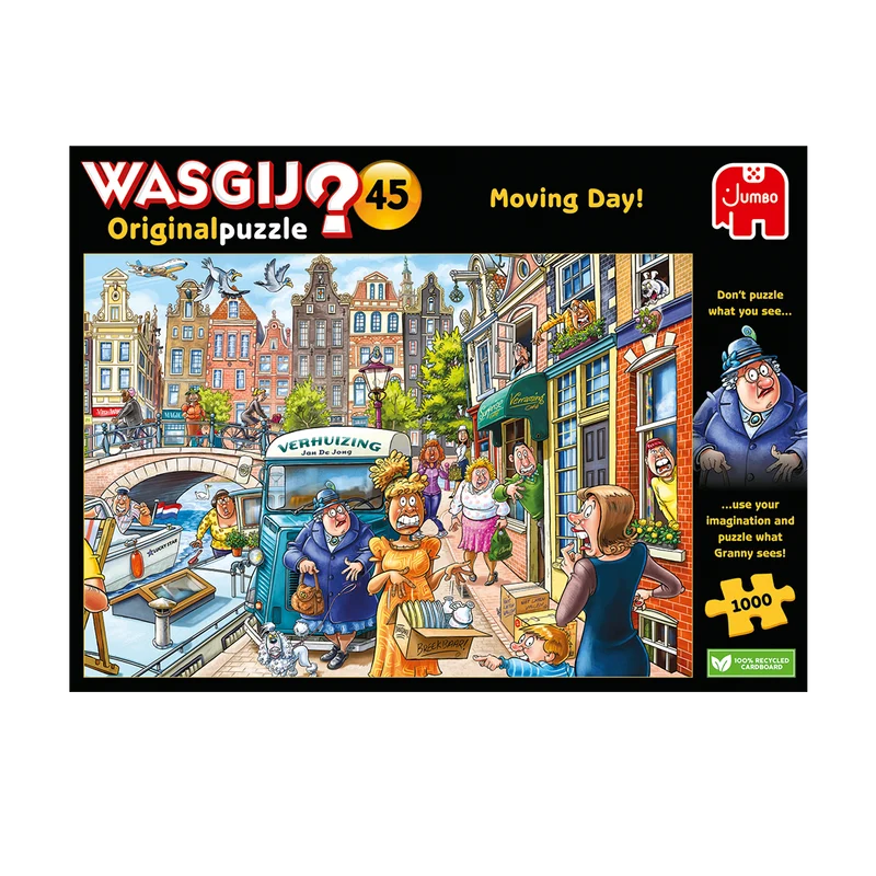 Wasgij Original 45 - Moving Day! (1000 pieces)
