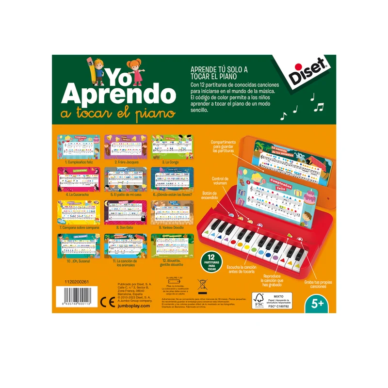 Yo aprendo piano