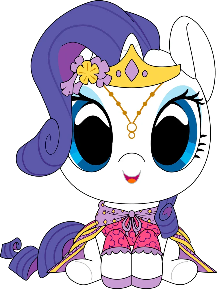 Youtooz Plush: My Little Pony Year Of The Pony - Rarity Peluche 9 Pulgadas