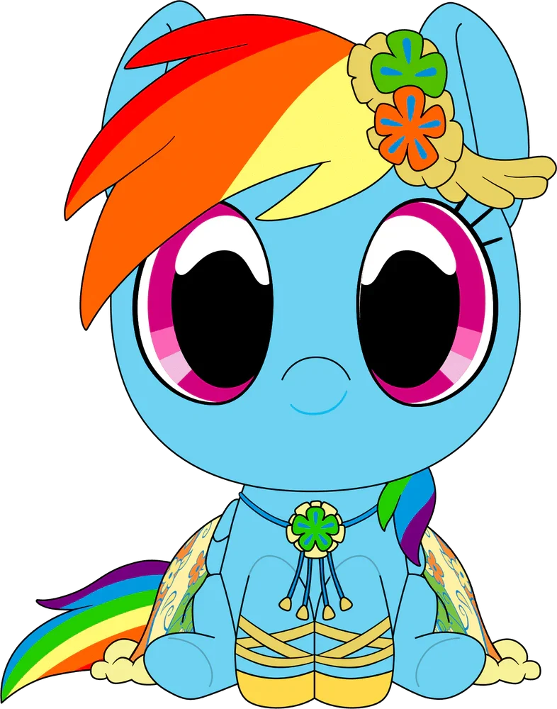 Youtooz Plush: My Little Pony Year Of The Pony Rainbow - Dash Peluche 9 Pulgadas