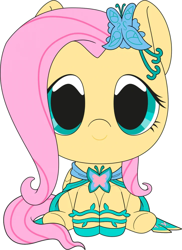 Youtooz Plush: My Little Pony Year Of The Pony - Fluttershy Peluche 9 Pulgadas