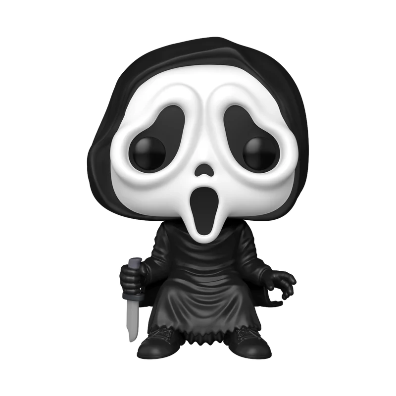 Funko Pop Movies: Ghost Face - Ghost Face sentado