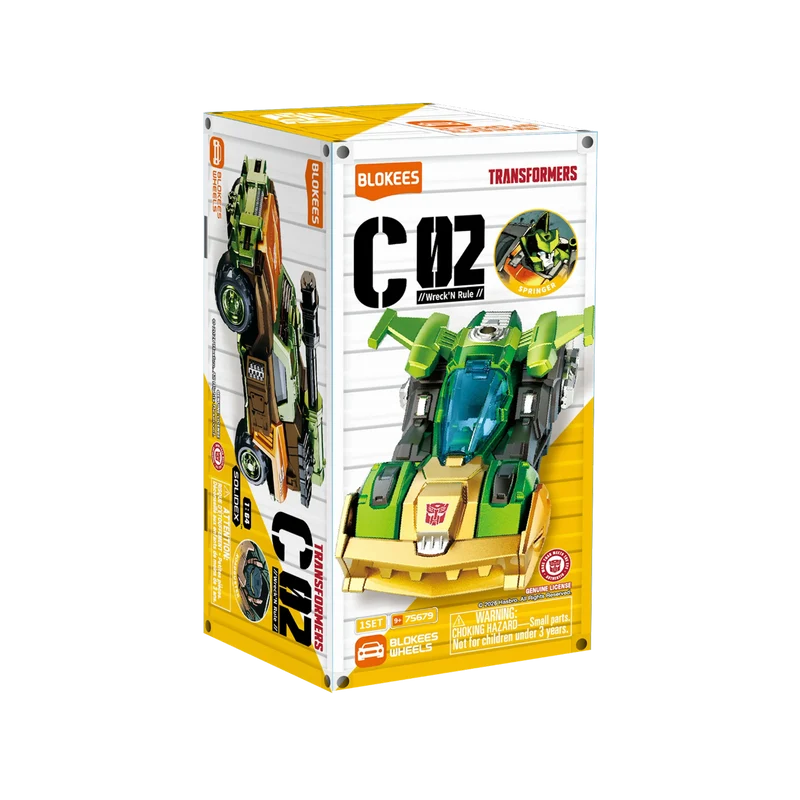 Blokees Transfomers Blokees Wheels: C02 Wreck N Rule Unitario sorpresa 75679