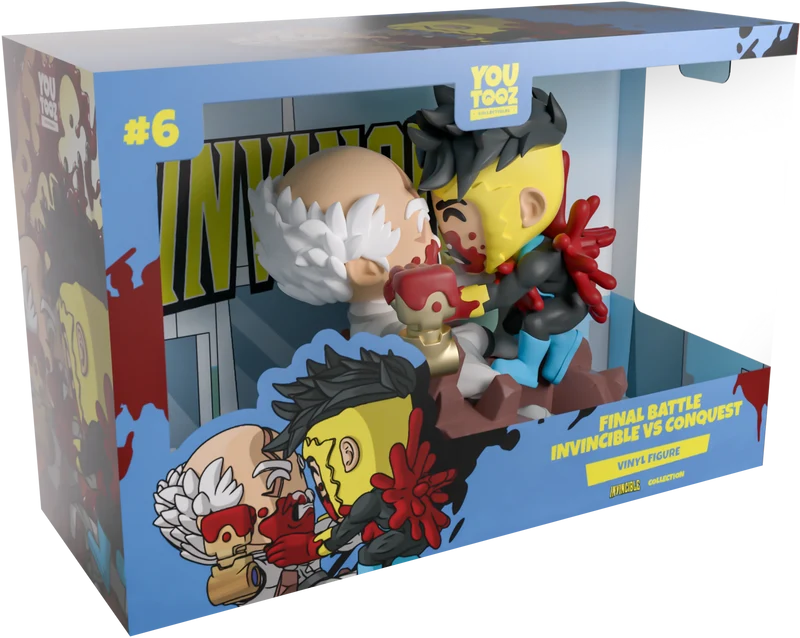 Youtooz Animation: Invincible - Invincible Vs Conquest Batalla Final