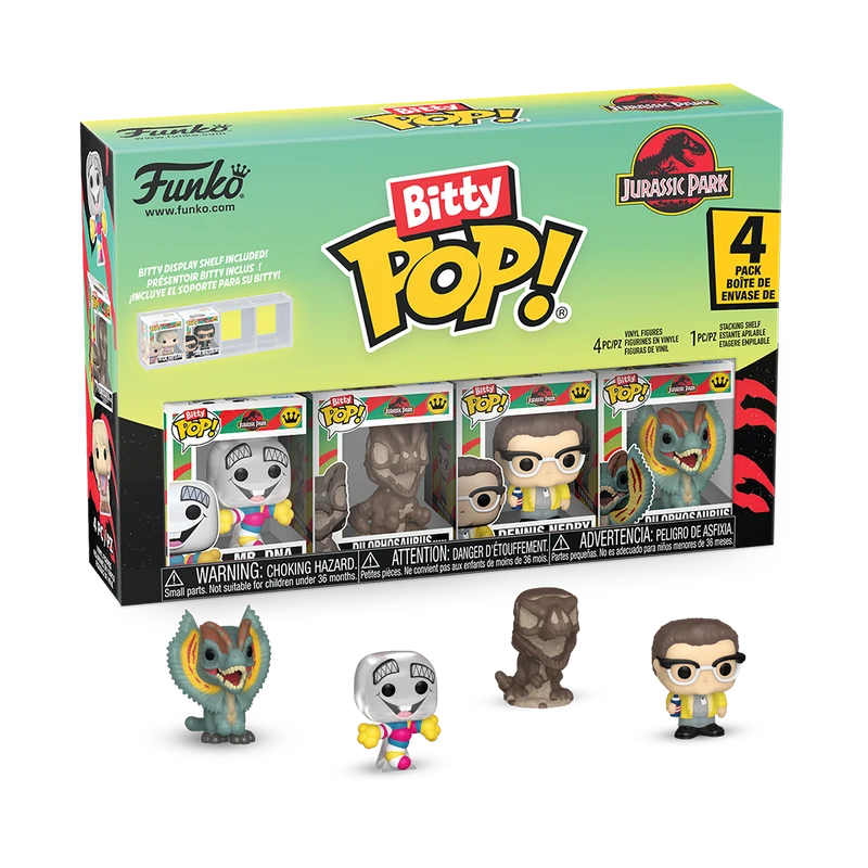 Funko Bitty Pop 4pk: Jurassic Park - Mr DNA