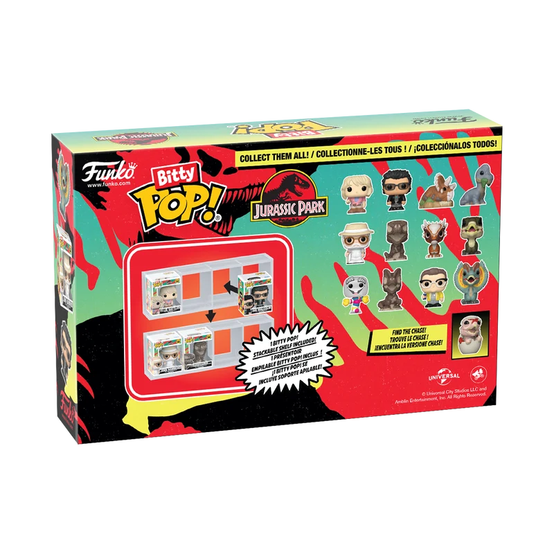 Funko Bitty Pop 4pk: Jurassic Park - Mr DNA