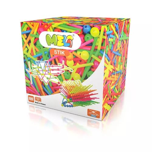 Bloques Meli · Stik 600 pcs Neon