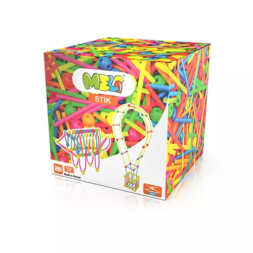Bloques Meli · Stik 300 pcs Neon