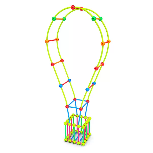 Bloques Meli · Stik 300 pcs Neon