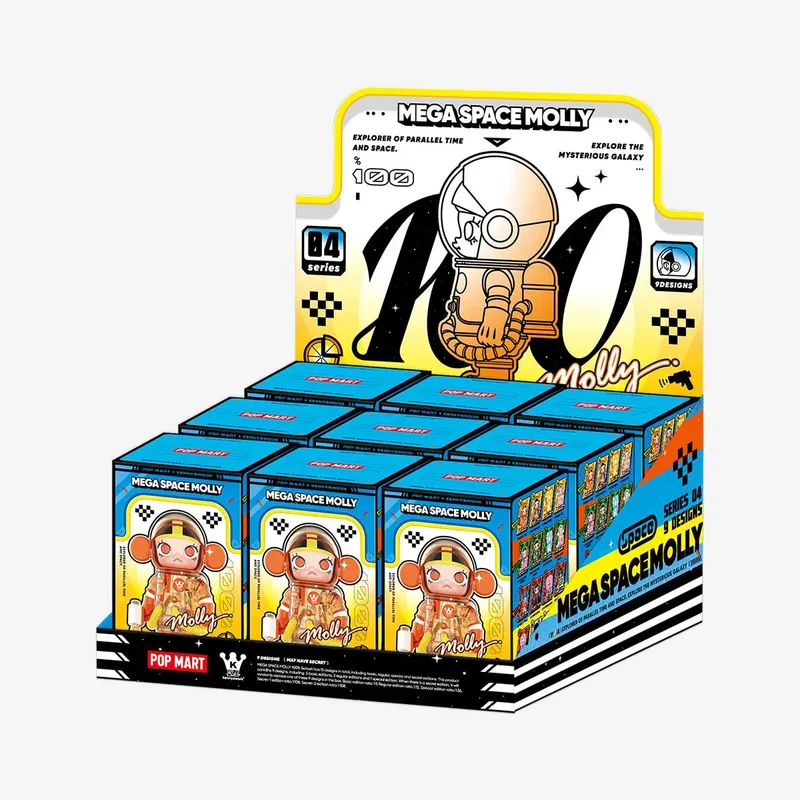 POP MART: Mega Royal Molly - Series 4 Space Molly 100%