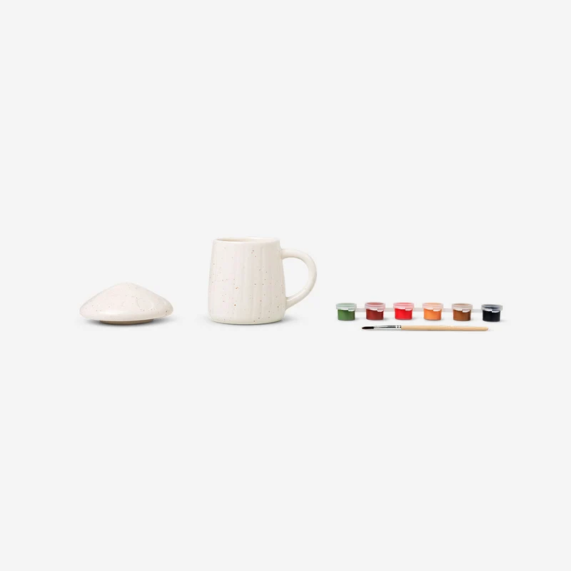 DIY mushroom mug - 200 ml