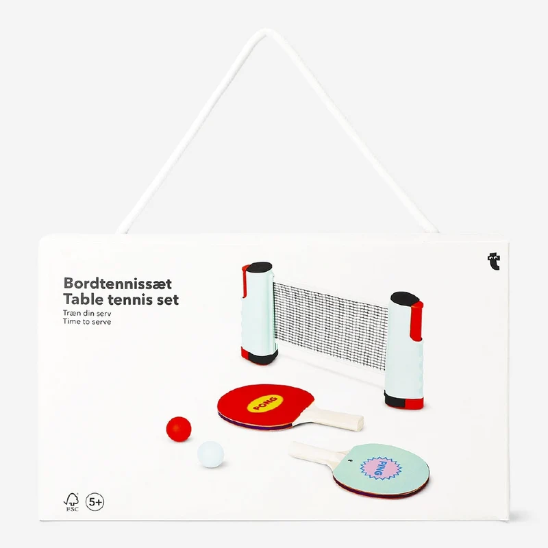 Table tennis set