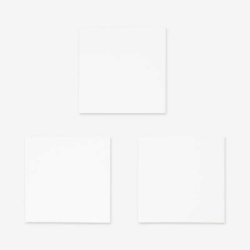 Thin hobby canvases - 15x15 - 3 pcs