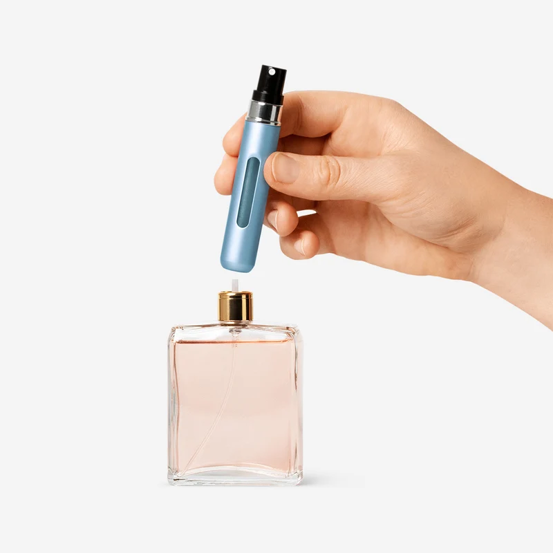 Refillable travel perfume bottle - Blue