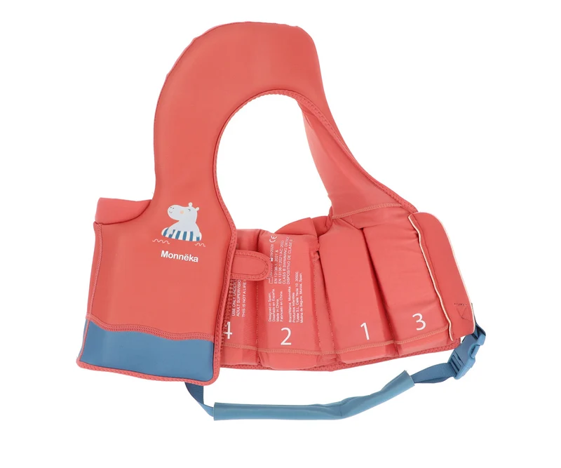 Chaleco Flotador Aprendizaje 1-2 años · Hippos