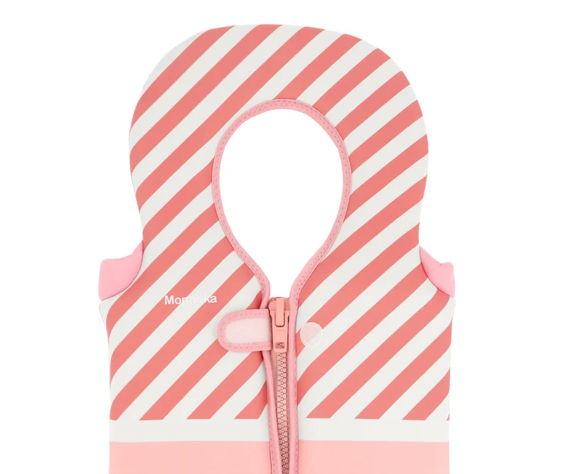Chaleco Flotador Aprendizaje 1-2 años · Stripes Bloom & Blush