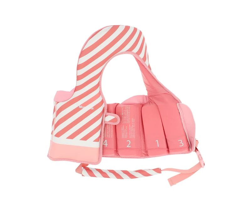Chaleco Flotador Aprendizaje 1-2 años · Stripes Bloom & Blush
