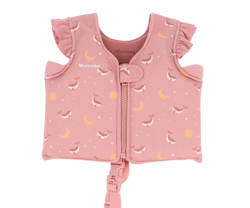 Chaleco Flotador Aprendizaje 2-6 años · Whale Pink