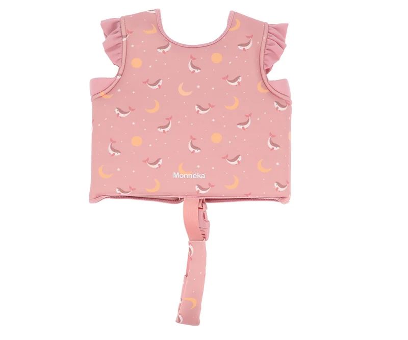Chaleco Flotador Aprendizaje 2-6 años · Whale Pink