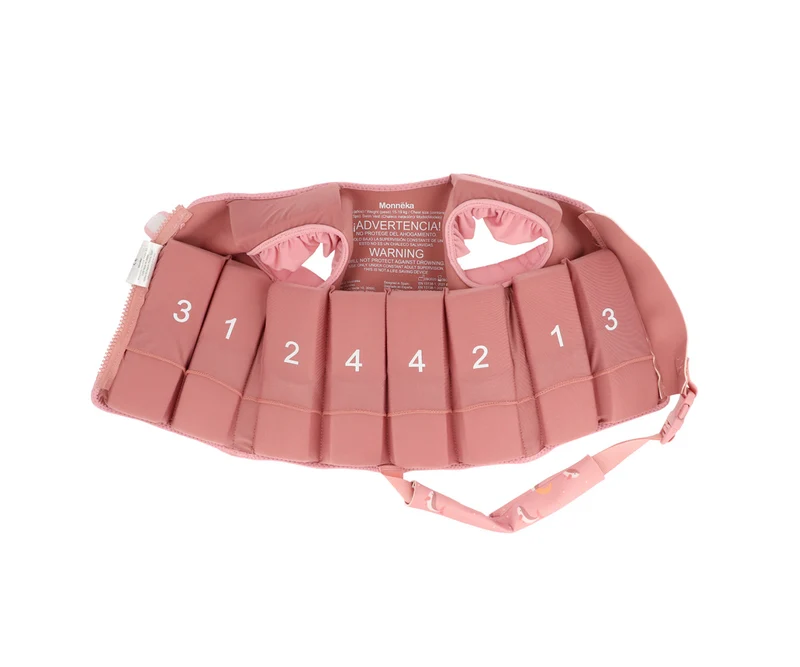 Chaleco Flotador Aprendizaje 2-6 años · Whale Pink