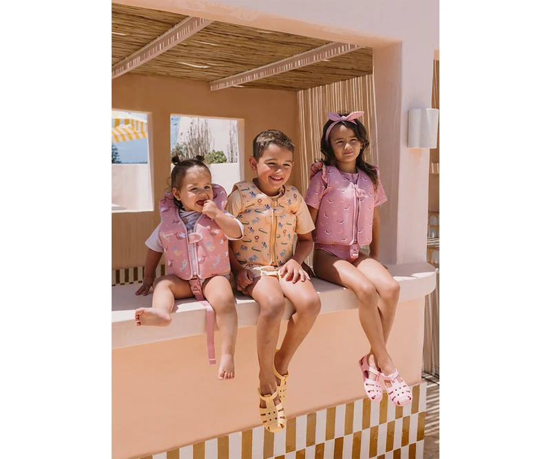 Chaleco Flotador Aprendizaje 2-6 años · Whale Pink