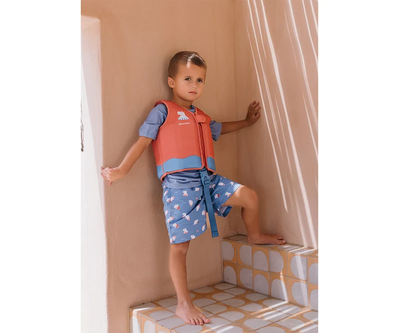 Chaleco Flotador Aprendizaje 2-6 años · Hippos