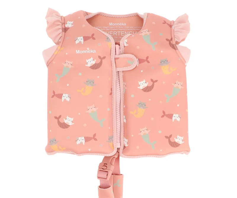 Chaleco Flotador Aprendizaje 2-6 años · Mermaid Cats