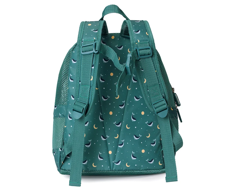 Mochila Playa Infantil Antiarena · Whale Teal