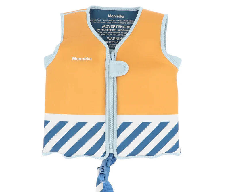 Chaleco Flotador Aprendizaje 2-6 años · Stripes Blues & Beyond