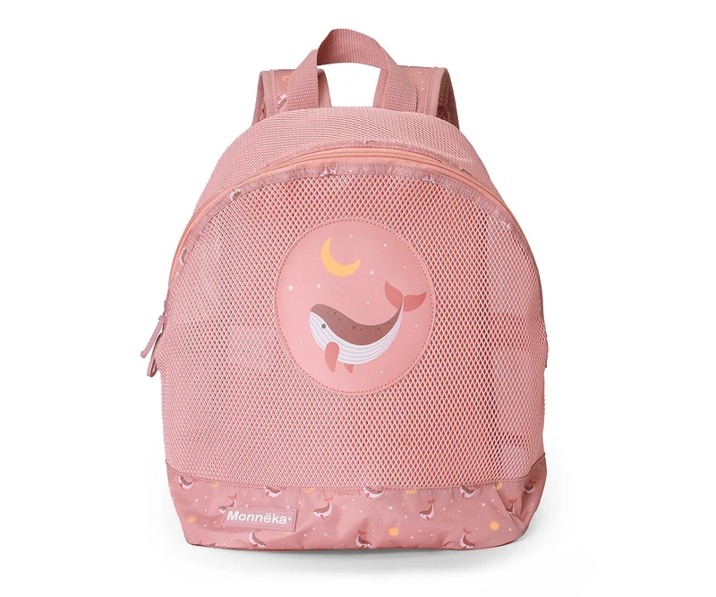 Mochila Playa Infantil Antiarena · Whale Pink