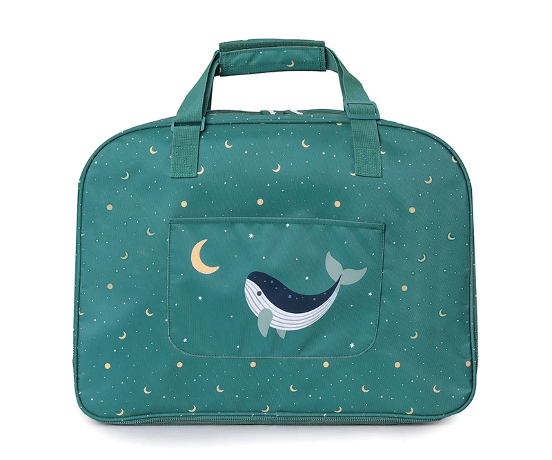 Bolsa de Playa con Rejilla · Whale Teal