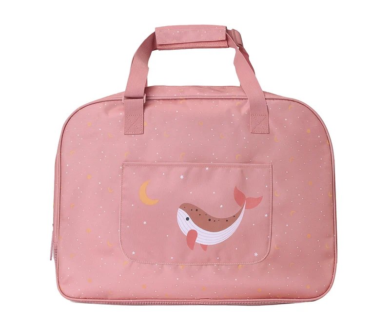 Bolsa de Playa con Rejilla · Whale Pink