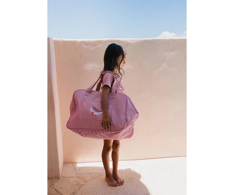 Bolsa de Playa con Rejilla · Whale Pink