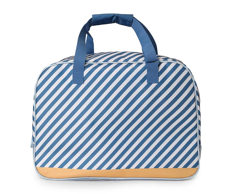 Bolsa de Playa con Rejilla · Stripes Blues & Beyond