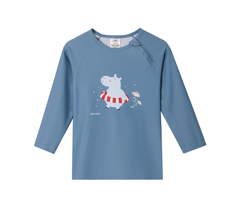 Camiseta Protección Solar Manga Larga · Hippos