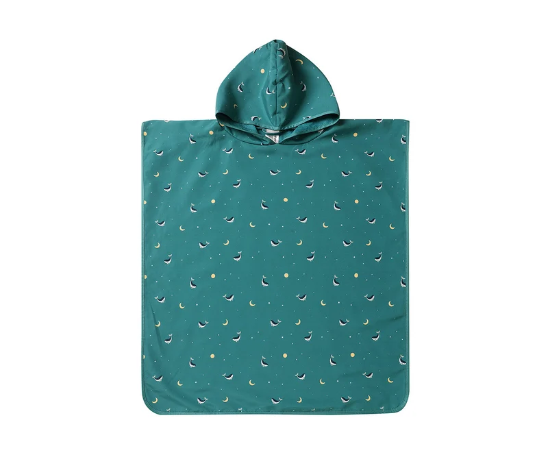 Poncho de Playa · Whale Teal