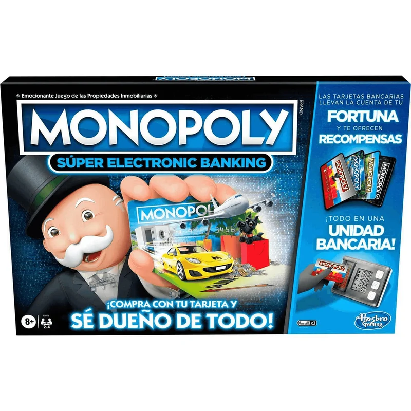 Juego Monopoly Super Electronic Banking