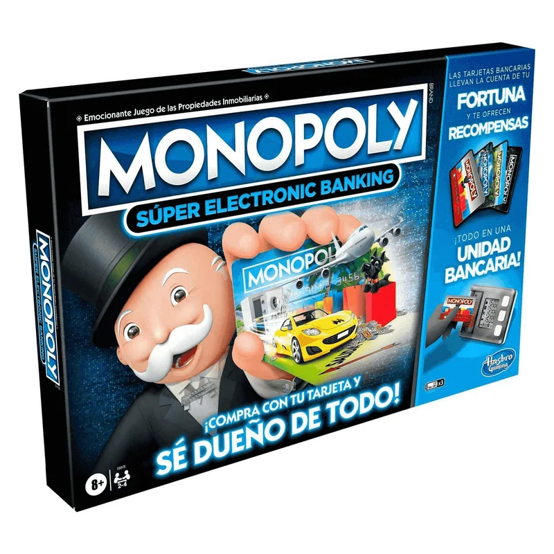 Juego Monopoly Super Electronic Banking