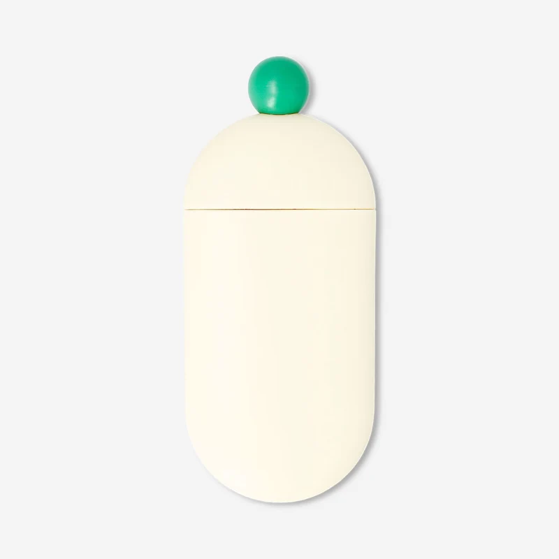 Pill organiser with slide mechanism