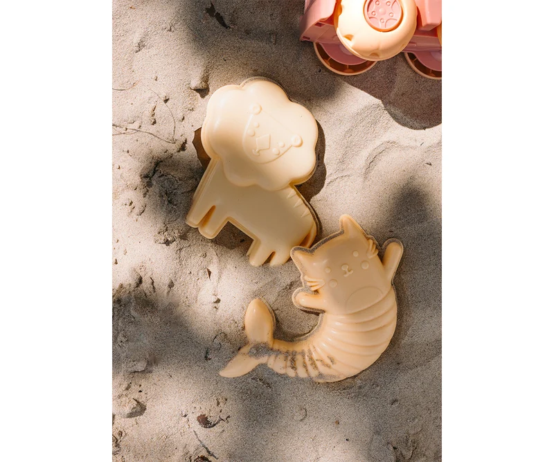 Set de Juguetes de Playa Cubo Playa Wild Animals