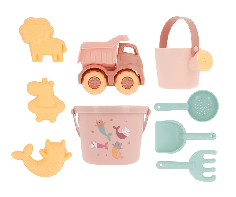 Set de Juguetes de Playa Cubo Playa Mermaid Cats